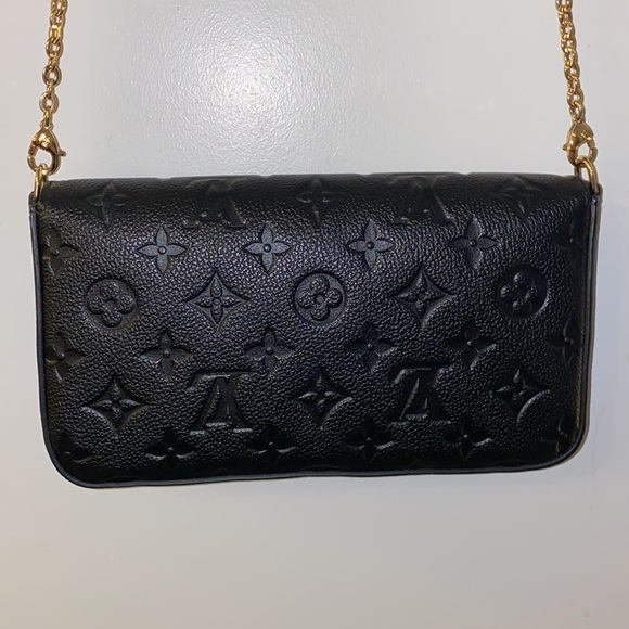 RARE🔥 Monogram Empreinte Leather Felicie Pochette - Picture 12 of 17